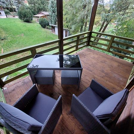 Apartamento Tiny House Am Teich Garnsdorf Exterior foto