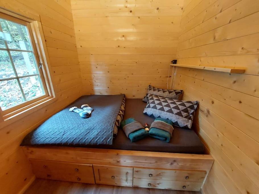 Apartamento Tiny House Am Teich Garnsdorf Exterior foto