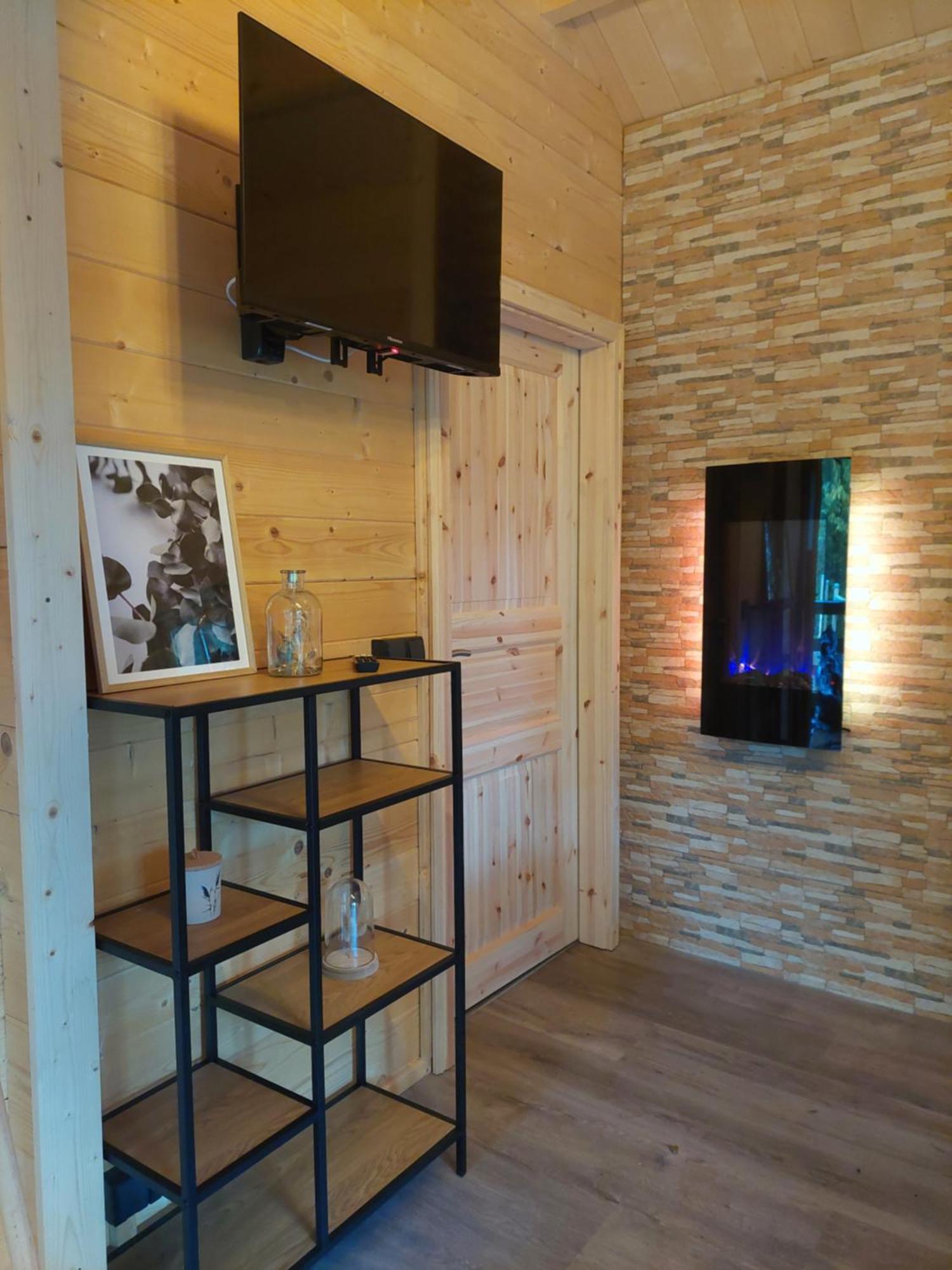 Apartamento Tiny House Am Teich Garnsdorf Exterior foto